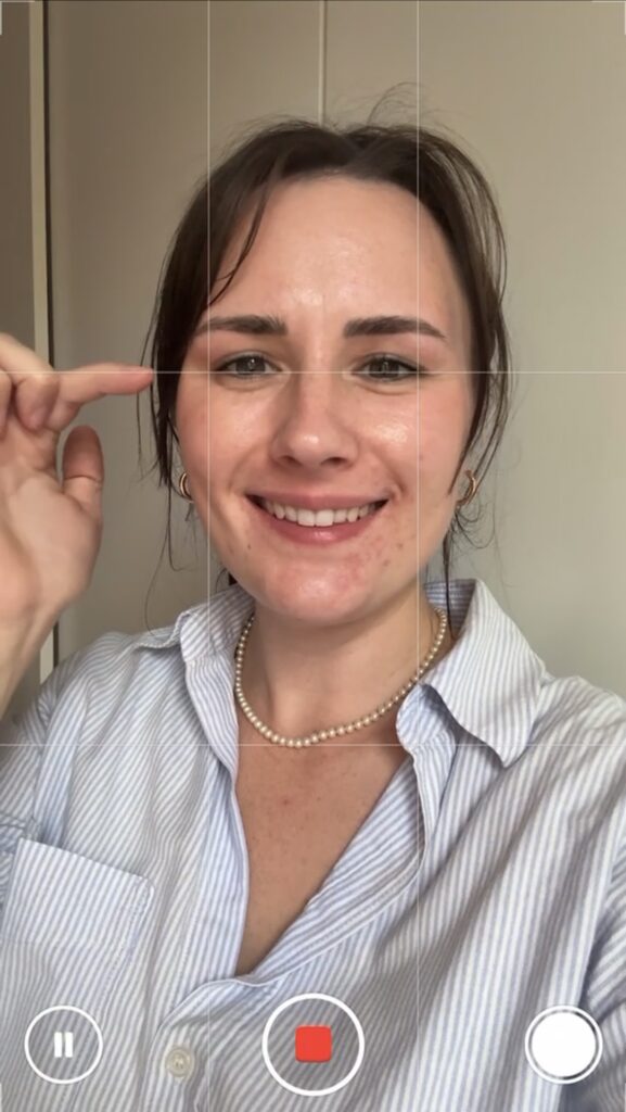 Comment placer son regard quand on se filme pour les réseaux sociaux